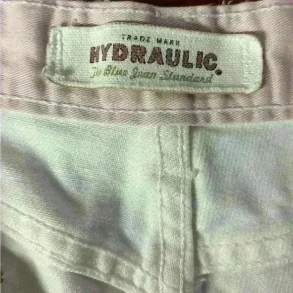 Hydraulic White Capris Size 13/14 - Picture 12 of 15